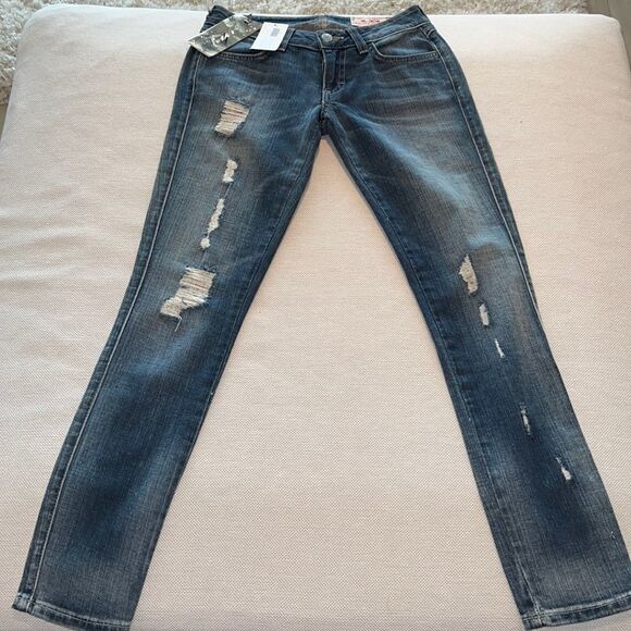 Siwy Hannah Slim Crop Jeans Size 24 New - Picture 3 of 4